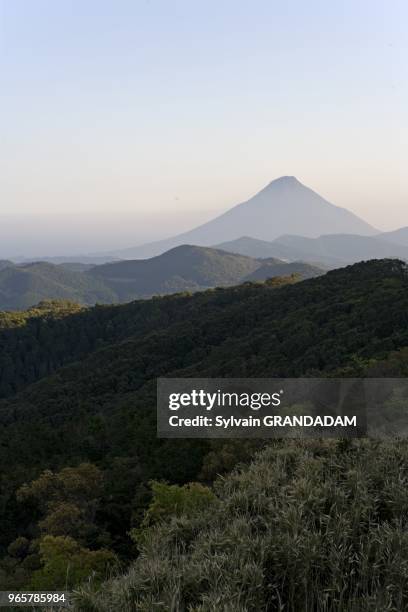 VOLCAN KAEMON, IBUSUKI? ILE DE KYUSHU, JAPON.