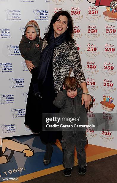 Kirstie Allsopp attends the 250th Birthday Party of Hamleys at Hamleys on February 11, 2010 in London, England.