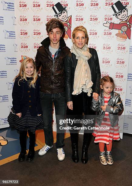 Ulrika Jonsson attends the 250th Birthday Party of Hamleys at Hamleys on February 11, 2010 in London, England.