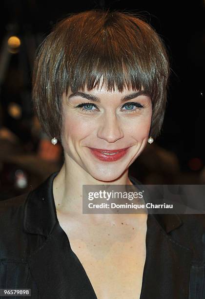 Actress Christiane Paul attends the 'Tuan Yuan' Premiere during day one of the 60th Berlin International Film Festival at the Berlinale Palast on...