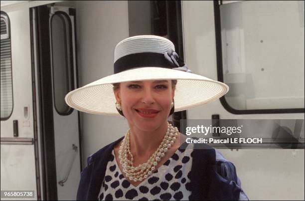 Fanny Ardant.