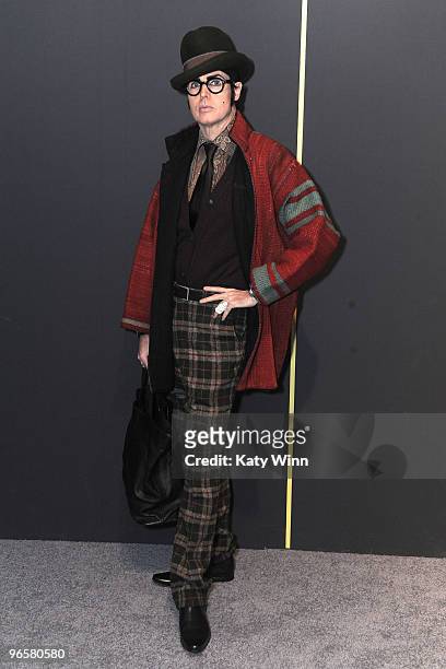 Patrick McDonald attends Mercedes-Benz Fashion Week at Bryant Park on February 11, 2010 in New York City.
