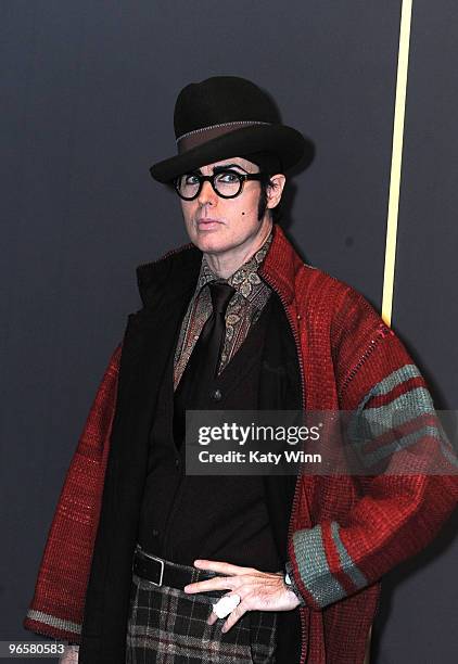 Patrick McDonald attends Mercedes-Benz Fashion Week at Bryant Park on February 11, 2010 in New York City.