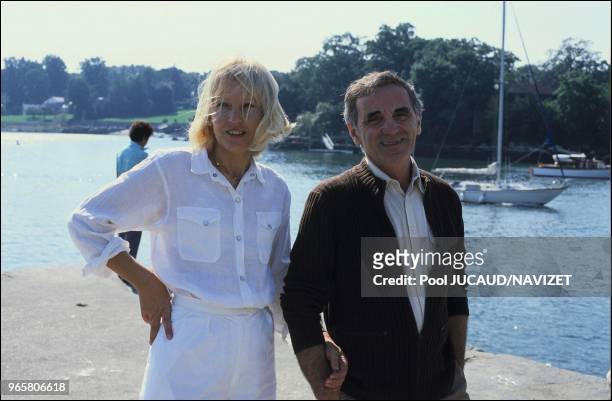 Charles Aznavour with Ulla.