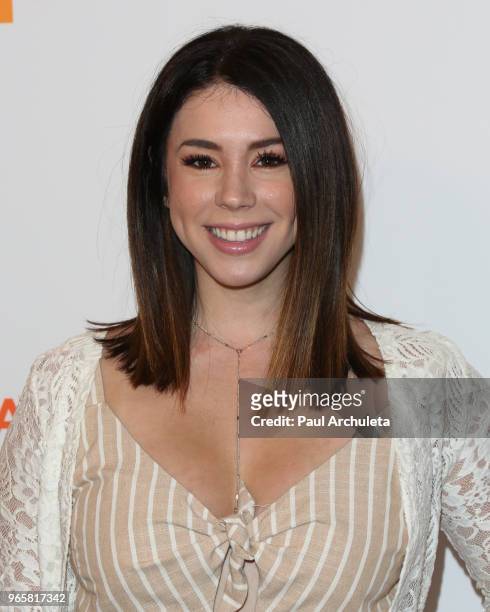 Actress Jillian Rose Reed attends Step Up's 14th Annual Inspiration Awards at the Beverly Wilshire Four Seasons Hotel on June 1, 2018 in Beverly...