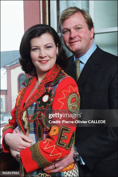 69 Duchess Fleur De Wurtemberg And Count Moritz Von Goess Stock Photos