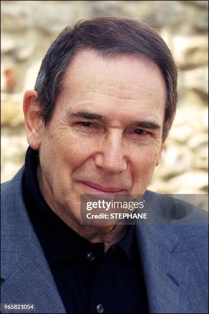 Robert Hossein and wife Candice Patou at the third "Cinepassion" festival.