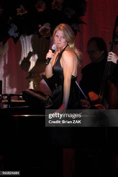 Kelli O' Hara at Manhattan Theatre Club's annual Winter Benefit "An Intimate Night" held at the Plaza Hotel, NYC.