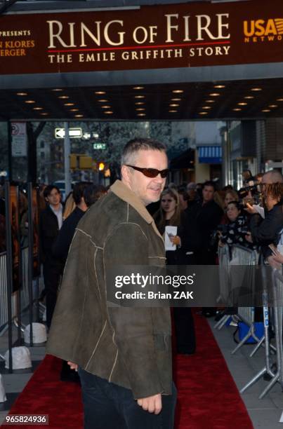 Tim Robbins arrives at the "Ring of Fire : The Emile Griffith Story" premiere held at the Beekman theatre, New York City ZAK BRIAN.