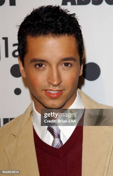 Jai Rodriguez arrives at the 16th Annual GLAAD Media Awards held at the Marriott Marquis Hotel, New York City ZAK BRIAN.