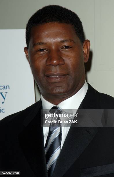 Dennis Haysbert arrives to The American Academy of Dramatic Arts celebrates its 120th anniversary and honor alumna Dina Merrill with its prestigious...