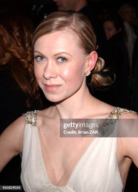 Oxana Baiul arrives to the 25th Anniversary of Raging Bull and Collector's Edition DVD Debut held at the Ziegfield Theater, New York City.