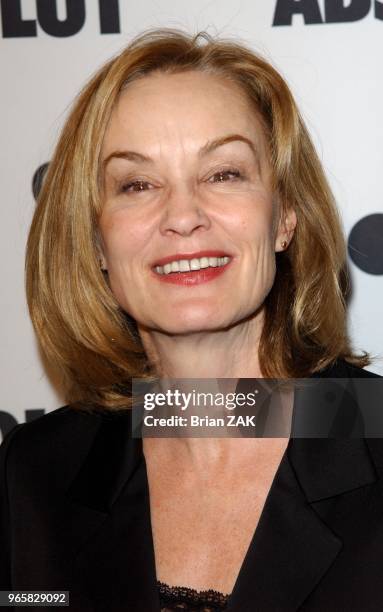 Jessica Lange arrives at the 16th Annual GLAAD Media Awards held at the Marriott Marquis Hotel, New York City ZAK BRIAN.