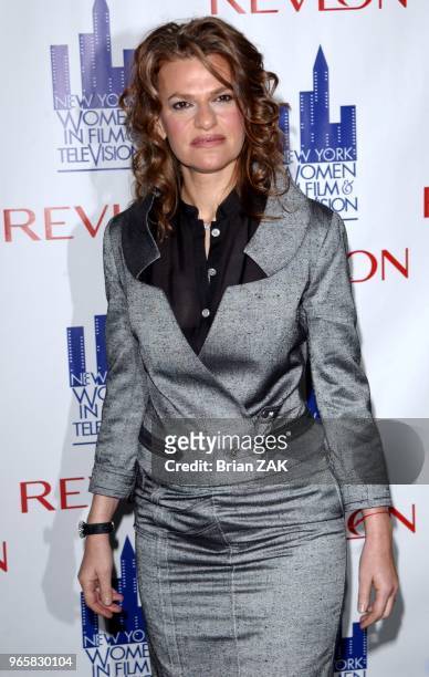 Sandra Bernhardt arrives to the 2004 Muse Awards Luncheon held at the Hilton, New York City.