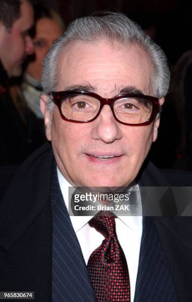 Martin Scorsese arrives to the 25th Anniversary of Raging Bull and Collector's Edition DVD Debut held at the Ziegfield Theater, New York City.