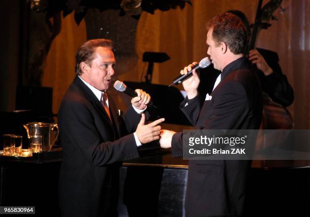 David Cassidy and Patrick Cassidy at Manhattan Theatre Club's annual Winter Benefit "An Intimate Night" held at the Plaza Hotel, NYC.