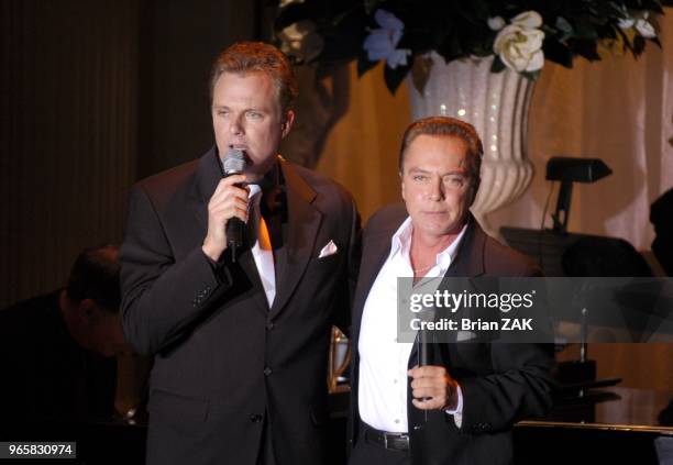 David Cassidy and Patrick Cassidy at Manhattan Theatre Club's annual Winter Benefit "An Intimate Night" held at the Plaza Hotel, NYC.