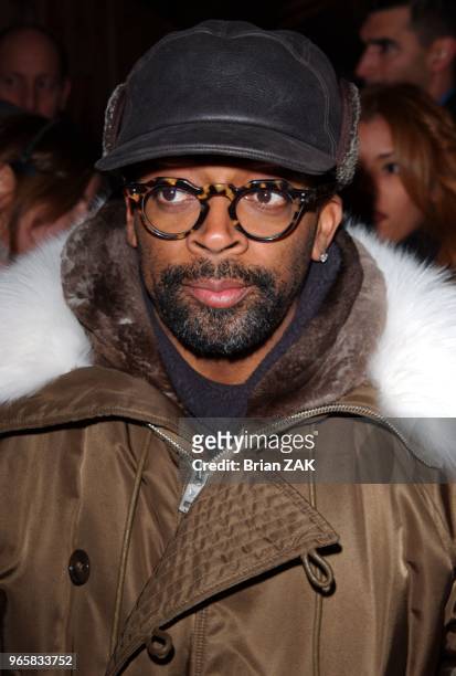 Spike Lee arrives to the 25th Anniversary of Raging Bull and Collector's Edition DVD Debut held at the Ziegfield Theater, New York City.