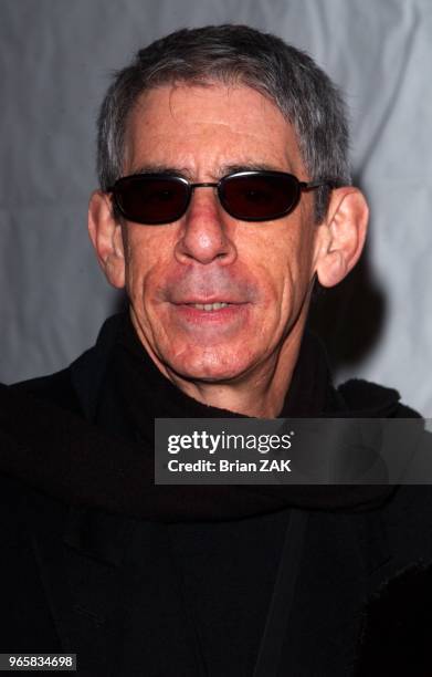 Richard Belzer arrives to the 25th Anniversary of Raging Bull and Collector's Edition DVD Debut held at the Ziegfield Theater, New York City.