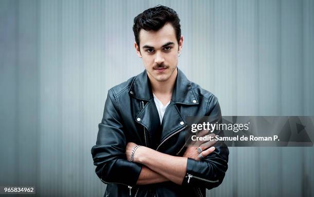 Ivan Montes poses during a portrait session at Madrid on May 29, 2018 in Madrid, Spain.