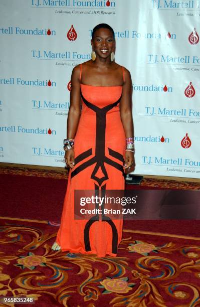 India.Arie arrives at the 29th Annual T.J. Martell Foundation Award Gala, held at the Hilton Hotel.