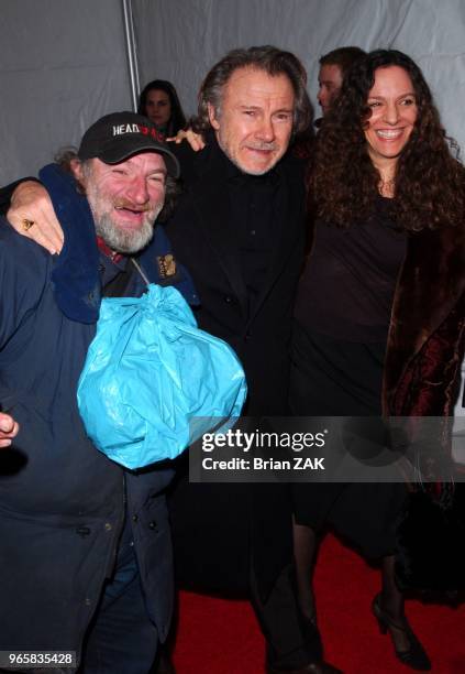 Harvey Keitel arrives to the 25th Anniversary of Raging Bull and Collector's Edition DVD Debut held at the Ziegfield Theater, New York City.
