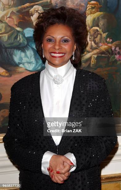 Leslie Uggams at Manhattan Theatre Club's annual Winter Benefit "An Intimate Night" held at the Plaza Hotel, NYC.