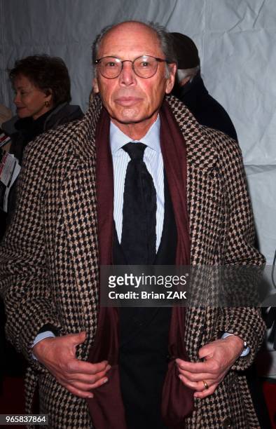 Irwin Winkler arrives to the 25th Anniversary of Raging Bull and Collector's Edition DVD Debut held at the Ziegfield Theater, New York City.