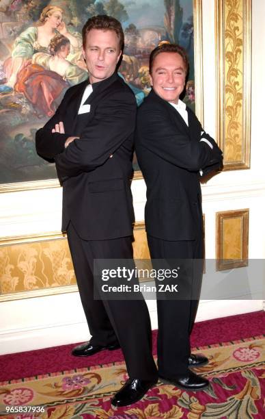 David Cassidy and Patrick Cassidy at Manhattan Theatre Club's annual Winter Benefit "An Intimate Night" held at the Plaza Hotel, NYC.