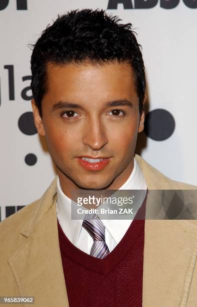 Jai Rodriguez arrives at the 16th Annual GLAAD Media Awards held at the Marriott Marquis Hotel, New York City ZAK BRIAN.