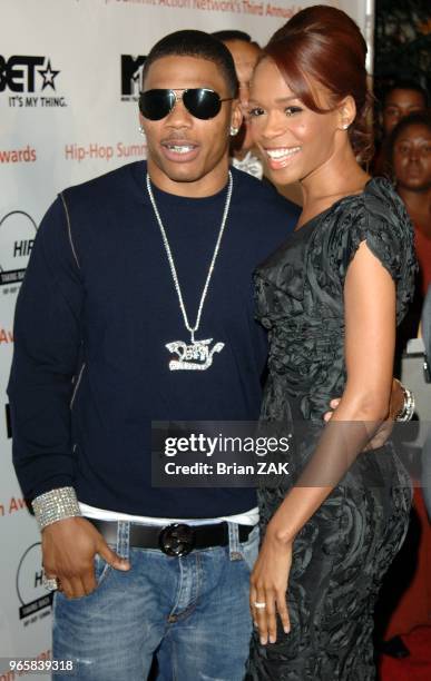 Michelle Williams of "Destiny's Child" and Nelly attend the 3rd Annual Action Awards Benefit Dinner held at The Lighthouse at Chelsea Piers, New York...