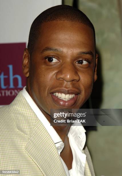 Jay-Z arrives to Antonio "L.A." Reid receives UJA-Federation of New York's Music Visionary Award held at The Pierre Hotel Ballroom, New York City....