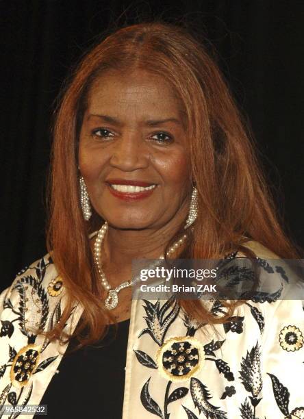 Sylvia Moy arrives to the 37th Annual SongWriter's Hall of Fame Ceremony held at the Marriott Marquis, New York City. BRIAN ZAK.