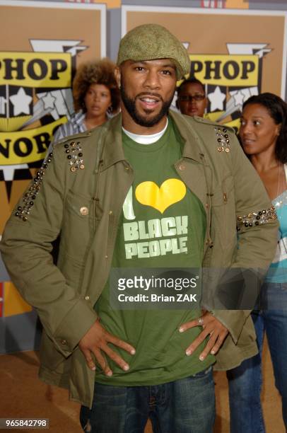 Common arrives to the 2005 VH1 Hip Hop Honors held at the Hammerstein Ballroom, New York City BRIAN ZAK.
