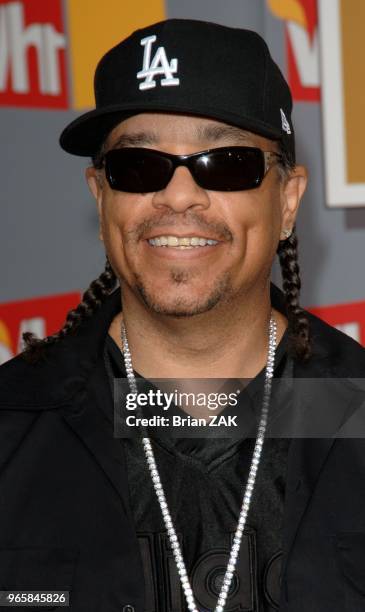 Ice T arrives to the 2005 VH1 Hip Hop Honors held at the Hammerstein Ballroom, New York City BRIAN ZAK.