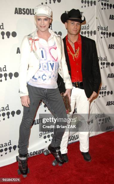 Richie Rich arrives to the 17th Annual GLAAD Media Awards held at the Marriott Marquis, New York City BRIAN ZAK.