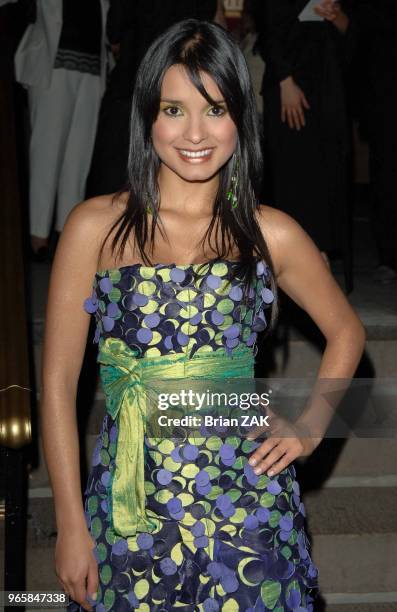 Paola Rey arrives to the 4th Annual People Espanol's "50 Most Beautiful" party held at Capitale, New York City BRIAN ZAK.