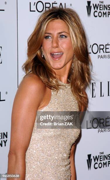 Jennifer Aniston arrives at the "Derailed" premiere held at Loews Lincoln Sqaure, New York City BRIAN ZAK.