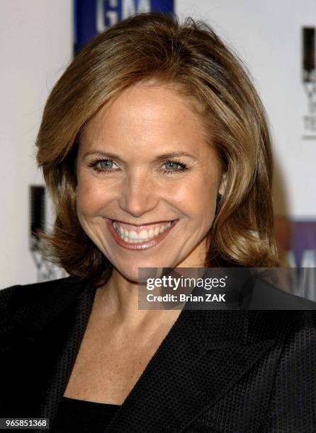 Katie Couric attends the New York Women in Film and Television's 26th annual Muse Awards held at the New York Hilton, New York City BRIAN ZAK.