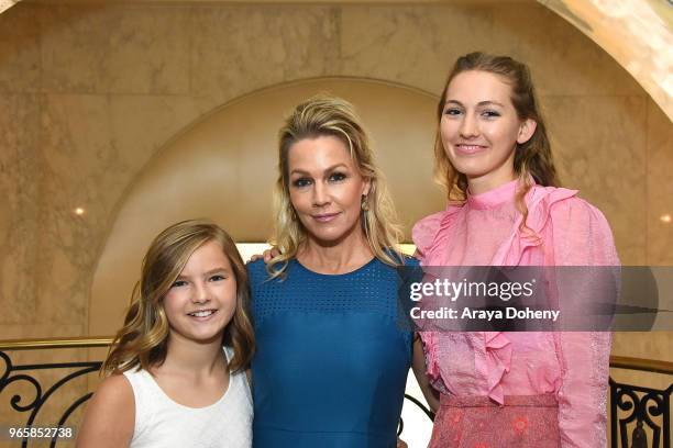 Fiona Eve Facinelli, Jennie Garth and Lola Ray Facinelli attend Step Up's 14th Annual Inspiration Awards at the Beverly Wilshire Four Seasons Hotel...