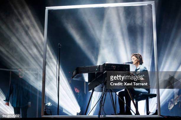 Charlotte Gainsbourg performs in concert during day 3 of the Primavera Sound Festival on June 1, 2018 in Barcelona, Spain.