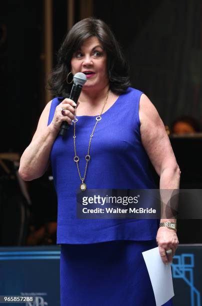 Charlotte St. Martin on stage at the United Airlines Presents: #StarsInTheAlley Produced By The Broadway League on June 1, 2018 in New York City.