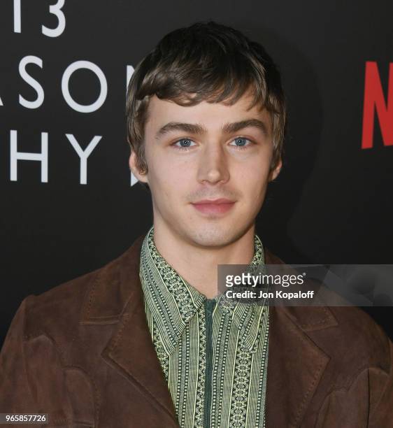 Miles Heizer attends #NETFLIXFYSEE Event For "13 Reasons Why" Season 2 at Netflix FYSEE At Raleigh Studios on June 1, 2018 in Los Angeles, California.
