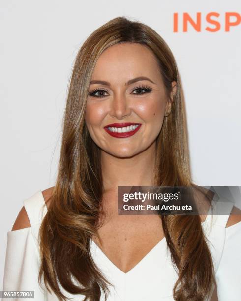 Personality Nicole Lapin attends Step Up's 14th Annual Inspiration Awards at the Beverly Wilshire Four Seasons Hotel on June 1, 2018 in Beverly...