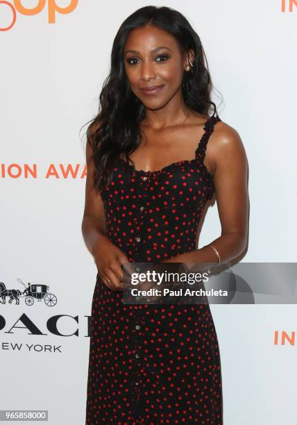 Actress Meagan Holder attends Step Up's 14th Annual Inspiration Awards at the Beverly Wilshire Four Seasons Hotel on June 1, 2018 in Beverly Hills,...