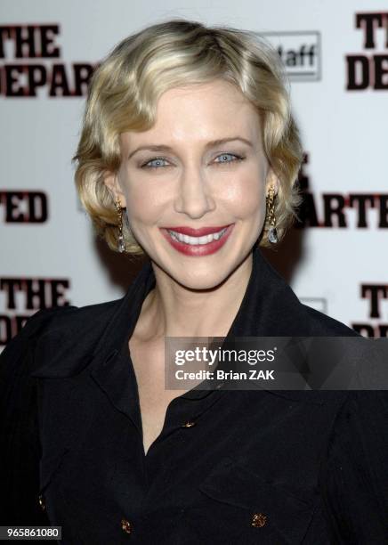 Vera Farmiga arrives to the New York Premiere of "The Departed" held at the Ziegfeld Theater, New York City BRIAN ZAK.