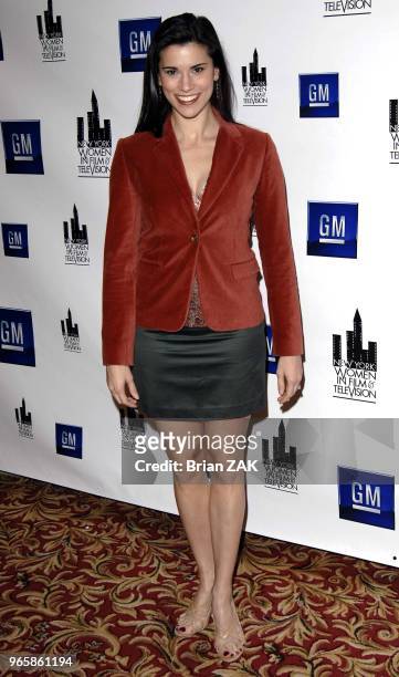 Milena Govich attends the New York Women in Film and Television's 26th annual Muse Awards held at the New York Hilton, New York City BRIAN ZAK.