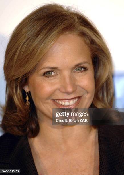 Katie Couric attends the New York Women in Film and Television's 26th annual Muse Awards held at the New York Hilton, New York City BRIAN ZAK.