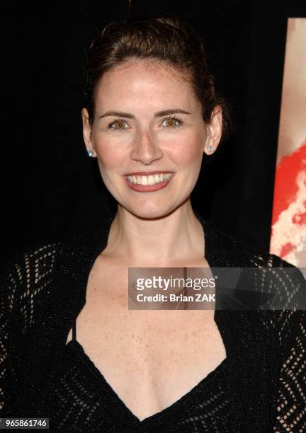 Alexis Glick attends the premiere of "V For Vendetta" held at The Rose Theater at Lincoln Center, New York City BRIAN ZAK.