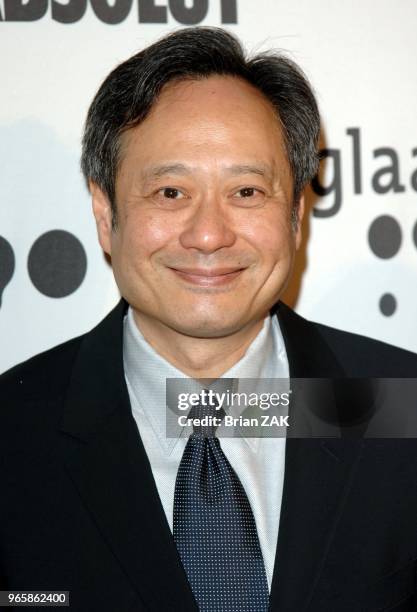 Ang Lee arrives to the 17th Annual GLAAD Media Awards held at the Marriott Marquis, New York City BRIAN ZAK.